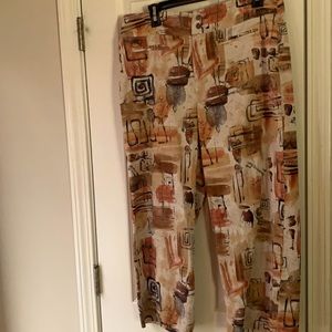 Chico ladies multi-color capri pants Chico 2 (M/12)